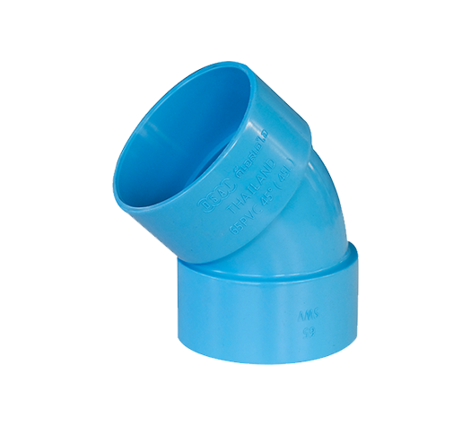 งอบาง 45° -45° ELBOW – DL DSAI, ดีเอสเอไอ, ผู้ผลิตท่อพีวีซี, ผู้ผลิตอุปกรณ์พีวีซี, ผู้ผลิตอุปกรณ์พีวีซี, โรงงานผลิตท่อพีวีซี ,โรงงานอุปกรณ์พีวีซี, โรงงานผลิตอุปกรณ์พีวีซี, ค้าส่งท่อพีวีซี, ค้าส่งอุปกรณ์พีวีซี, มีมอก. , มี ISO , คุณภาพและมาตรฐาน, ใช้กับงานชลประทาน, ใช้กับงานอุตสาหกรรม, ใช้กับงานเกษตรกรรม, ใช้กับงานขุดเจาะบ่อบาลดาล, ใช้กับงานราชการ,  ท่อน้ำประเทศไทย, สำนักงานใหญ่และโรงงาน1 จังหวัดสมุทรปราการ,  สำนักงานใหญ่และโรงงาน2 จังหวัดฉะเชิงเทรา, ท่อน้ำดื่ม, ท่อพีวีซี, ท่อพีวีซีแข็งแบบท่อปลายธรรมดา, ท่อน้ำดื่มคุณภาพ, อุปกรณ์พีวีซี, ท่อปลายบาน, ท่อกรองเซาะร่อง, ท่อร้อยสายไฟ, ข้อต่อ, ข้องอ,  ขายท่อน้ำดื่มราคาส่ง, ราคาถูก ถูก ดี มีคุณภาพ มาตรฐาน, บริษัท สหอารีอินดัสทรี จำกัด, pvc pipe, pvc fittings, pvc manufacturer, pvc factory, torpvc, pvc used for irrigation, pvc for industrial use, pvc for agriculture, pvc for well drilling, pvc for civil service,uPVC pipe with both plain end, water pipe thailand
